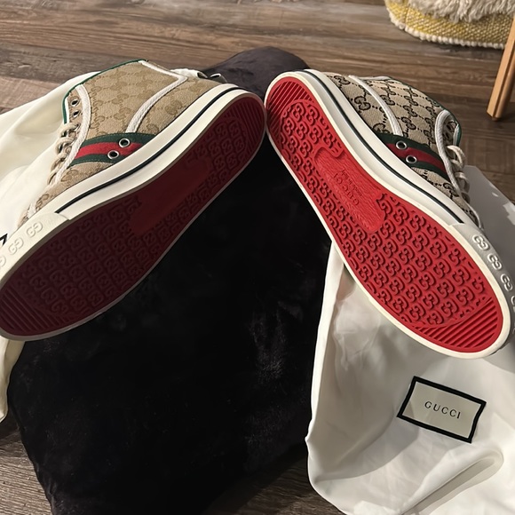 1977 high top Gucci sneakers authentic - Picture 5 of 8